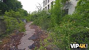 What inhuman fucking echoes in this Vip4k scene with the brunette teen?