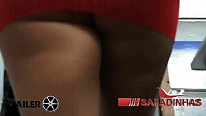 Mirella Mansur in the sex shop says, Come suck my big tits and fuck my Latina ass hard! complete Xvideo