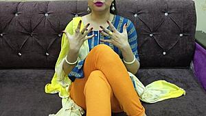 Stepbrother teaches sex lesson to step sister