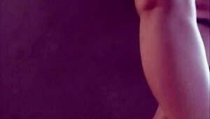 Alone and hot at home, I masturbate to strong orgasm