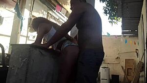 Leo Ogro Performs Anal Sex with Skinny Latina Beauty