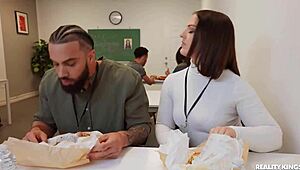 entry-level positions with fingering, blowjob, and fucking