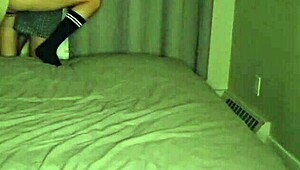 young silly girl fooling around