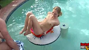 Philly John Licks Sydney Cross's Feet and Finishes on Them