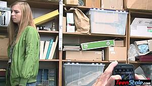 Mall cop gives teen a dirty strip search, ripping her clothes