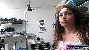 hey, that shy blonde teen at the office stole my pink vibrator and now she's using it deep 😏