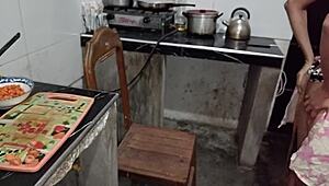 Horny Peruvian Maid's Shaved Pussy And Deepthroat For Boss's Thick Cock