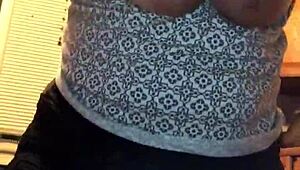 my big booty wife shakes her fat ass dancing just for my eyes