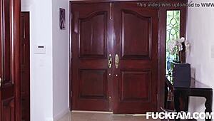 Older Stepsis Vanna Bardot Arrives Home