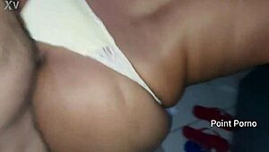 My Friend Went Out To Buy Beer And Left Me Alone With His Wife I Ended Up Eating The Naughty Girl And Cumming Inside Her Pussy.