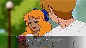 Blonde College Rita Gets Fucked Hard in the Park, Keeping House Secrets Intense