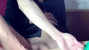 Silk Stocking Mature Wife Vibrator Masturbation Climax!