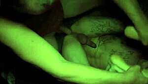 Did these cute guys with big dicks sneak away to fuck?