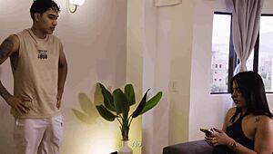 cuckold wife seduces husbands driver - kylei ellish and tommy verga