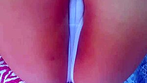 Real college couple caught in dorm pov scene.