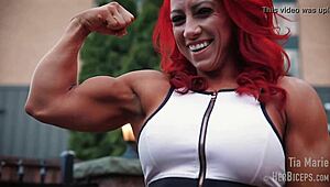 Tia Marie's Muscle Bicep Measurements