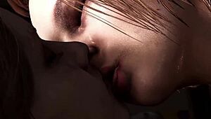 Jill and claire - lesbian love