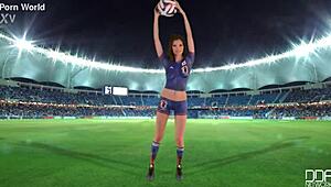 japanese narrow ass and natural tits in sneakers make me emotional