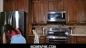 Kitchen Sex With My Hot Milf Stepmom Lilly Hall