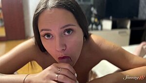 teen slut anna angel rides huge meat like pro