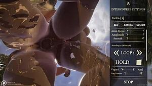 big ass curvy black milf indra beach bangs fat man tiny dick loving her shaved pussy