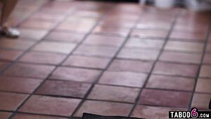 teen roommates passionate sex after she caught her masturbating to lesbian porn