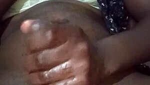 sexyjayla254 big black dick kenyan crossdresser masturbates with multiple cumshots