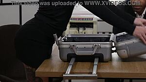 Femme fatale Lucy Mendez swaps secrets for interracial DP slamming. GP3200 bedroom action