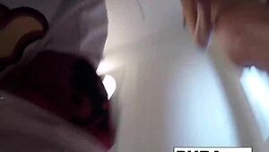 christiana glitters her big tits ass in steamy shower 💦