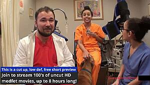 Spy cam catches Mia Sanchez's student physical with doctor at Tampa University