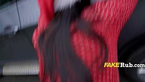 Is this sexy Santa delivering more than gifts?