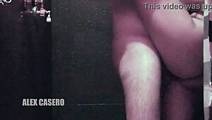 my university mate showers at home and i fuck her in the bath