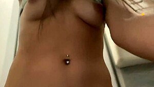 i'm fingering my wet pussy on this plane bathroom ride