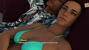 Leap of Faith 80 Steph Route Bends Over for Doggystyle