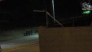 I caught this couple naked on the beach with my security camera