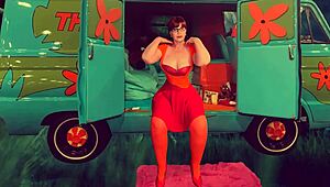 Granny velma dinkley spectacular cocksucking cum in mouth slutty sleuth