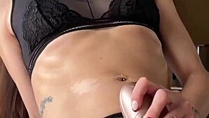 Petite Latina Lingerie Model Takes Monster Cock Anal Creampie Backstage Vertical POV Cowgirl Doggystyle