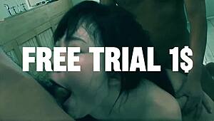 MILF Chihiro Akino's POV Titty Fuck Erupts in JAV Heat!