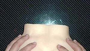 Fuck yes, ripping clothes off this tight ass fuck doll for wild anal gaping on the desk!