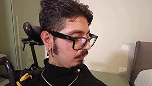 francesca takes submission lessons from disabled coach - preview - full video on sheer