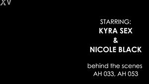 kyra nicole black unleash wild pissing behind scenes