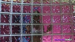 Point of View with Girlfriend in Family Setting