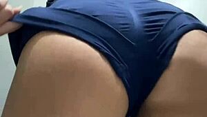 Hot 18 year old blonde with juicy big ass