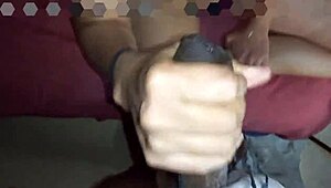 Horny Homemade Latina Wife Bent Over Doggystyle for Big Cock Facial Cumshot