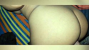 PANOCHA PELUDA DE MAMÁ SOLTERA Grita Mientras La Cojo Duro Contra El Muro Oculto De Vecinos