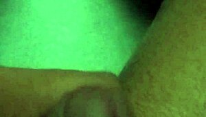 guy strokes monster cock hard in steamy bathtub session