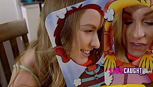 i catch my step sis and her oral love language drives me wild