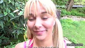 Czech Supermarket Chick Strips, Gets Ripped Clothes And Pov Anal Pounding!