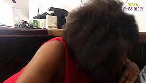 whoa this dude bangs 400+ office ladies 😍 watch him drill that sweet big ass 🍑 sub to red!