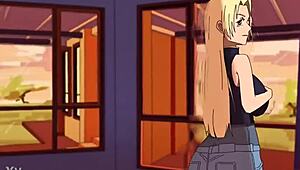 oh man, yuki's big tits bounce as i creampie her pov pussy hard